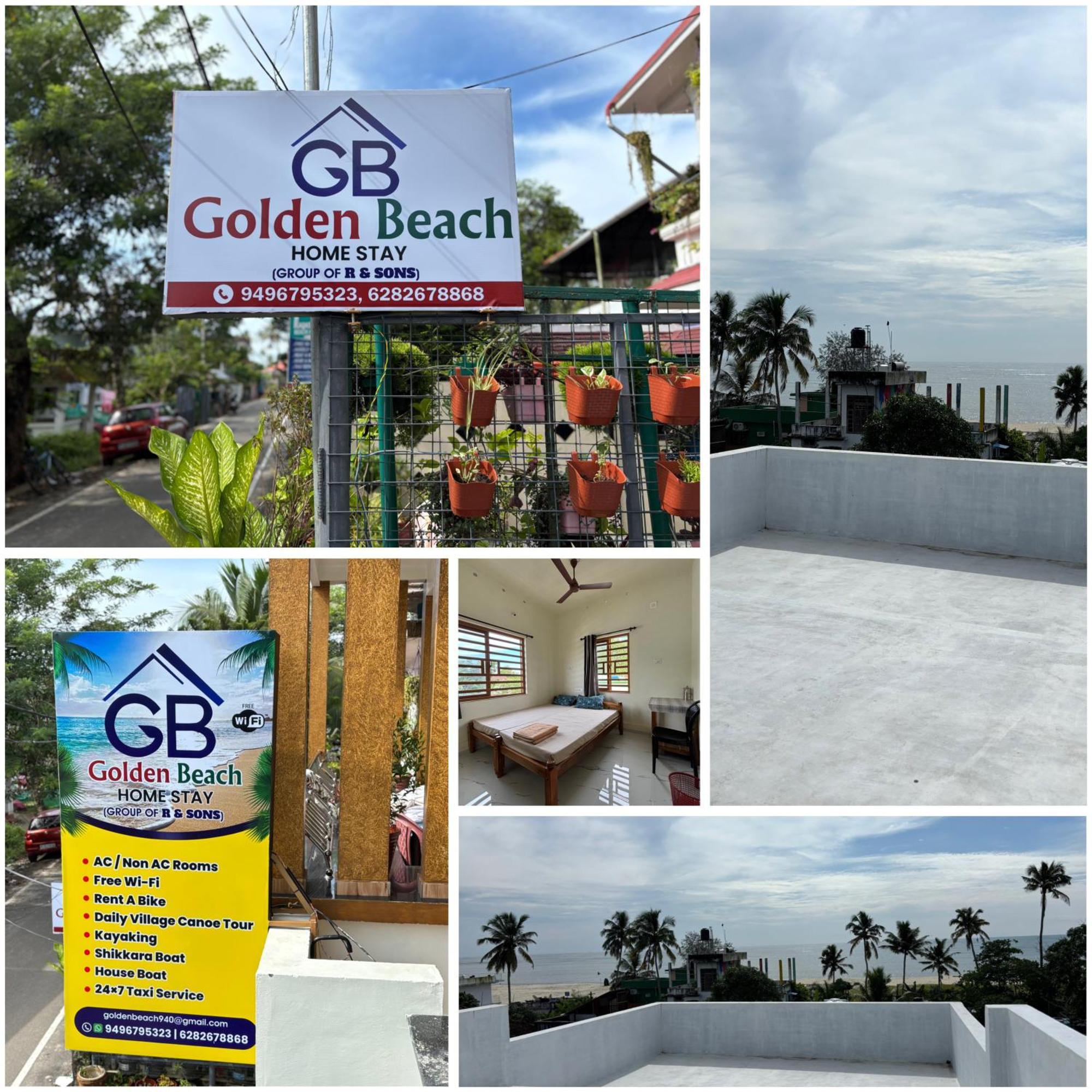 Golden Beach Home Stay Alappuzha Buitenkant foto